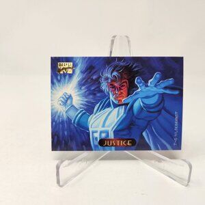 Justice #61 1994 Marvel Masterpieces Trading Card (a67)
